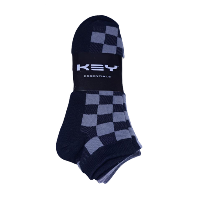 5 Pack Key Pattern Ankle Socks