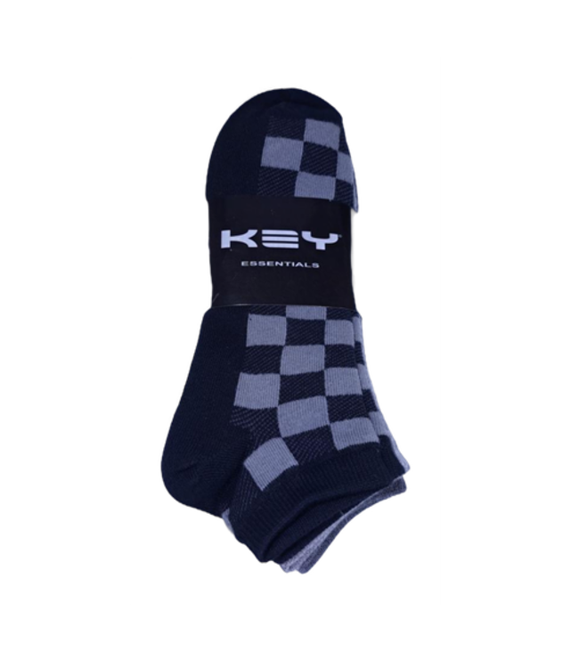 5 Pack Key Pattern Ankle Socks