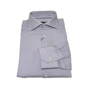 WHITE HORST DOTS PATTERN DRESS SHIRT WHITE HORST DOTS PATTERN DRESS SHIRT