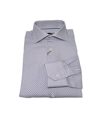 Horst WHITE HORST DOTS PATTERN DRESS SHIRT