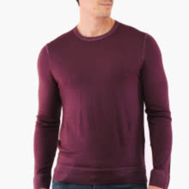 Michael Kors Core Merino Crewneck Sweater - Merlot Michael Kors Core Merino Crewneck Sweater - Merlot