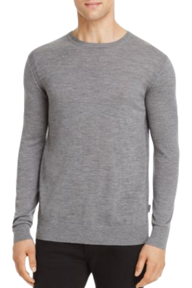 Michael Kors Core Merino Crewneck Sweater - Ash Melange