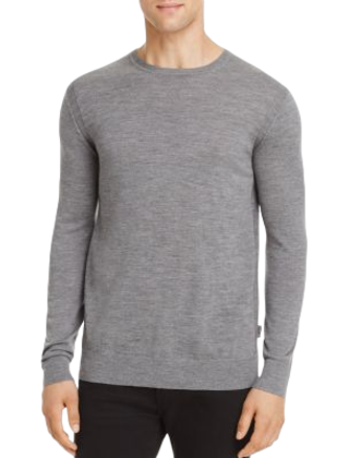 Michael Kors Core Merino Crewneck Sweater - Ash Melange