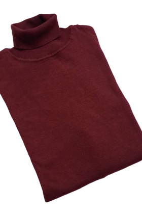 Lief Black Label Turtleneck - Burgundy