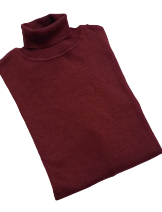 Lief Black Label Turtleneck - Burgundy