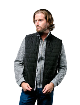 7 Downie St. Vest - Black