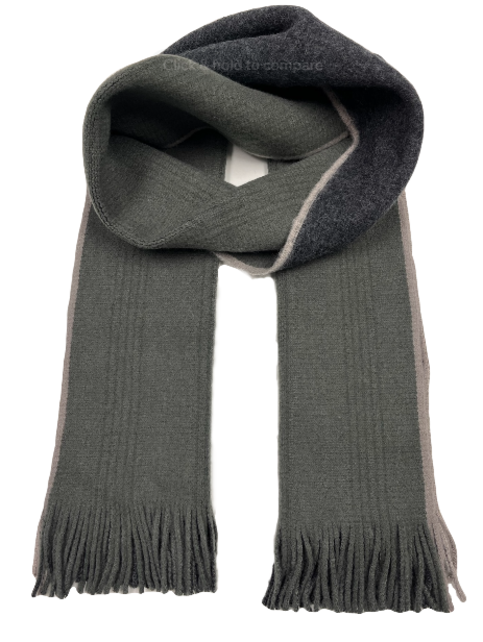 FRAAS WOOL CASHMERE SCARF OLIVE