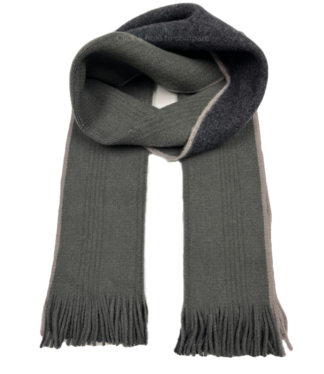 FRAAS WOOL CASHMERE SCARF OLIVE