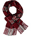 FRAAS PLAID CASHMINK SCARF RED
