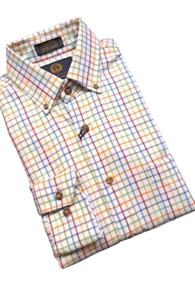 Viyella Check Dress Shirt - Multi