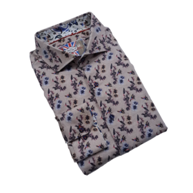 TAUPE 7 DOWNIE ST. DRESS SHIRT- A3563