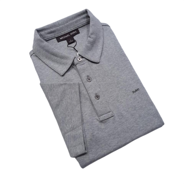 Michael Kors Sleek Polo - Heather Grey