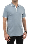MICHAEL KORS GREENWICH POLO-CHAMBRAY