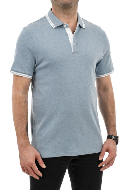 MICHAEL KORS GREENWICH POLO-CHAMBRAY