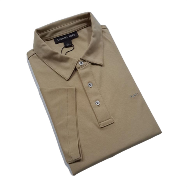 MICHAEL KORS SLEEK POLO-KHAKI
