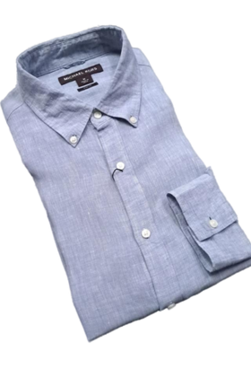 MICHAEL KORS LONG SLEEVE LINEN