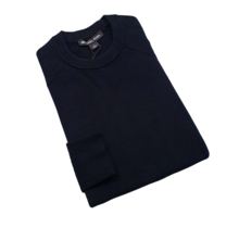 Michael Kors Mix Stitch Cotton Crewneck Sweater - Black