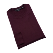Michael Kors Core Merino Crewneck Sweater - Merlot Melange