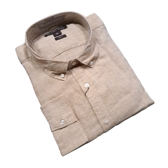 MICHAEL KORS LINEN DRESS SHIRT