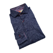 BLUE SLOANE PAISLEY PATTERN DRESS SHIRT BLUE SLOANE PAISLEY PATTERN DRESS SHIRT