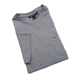 MICHAEL KORS CREWNECK T-SHIRT-HEATHER GREY