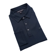Michael Kors Sleek Polo - Long Sleeve - Black Michael Kors Sleek Polo - Long Sleeve - Black