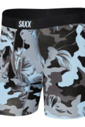 SAXX VIBE Boxer Brief - Camo Flora - Blue