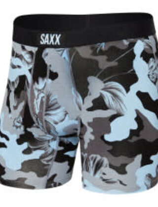 SAXX VIBE Boxer Brief - Camo Flora - Blue