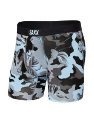 SAXX VIBE Boxer Brief - Camo Flora - Blue