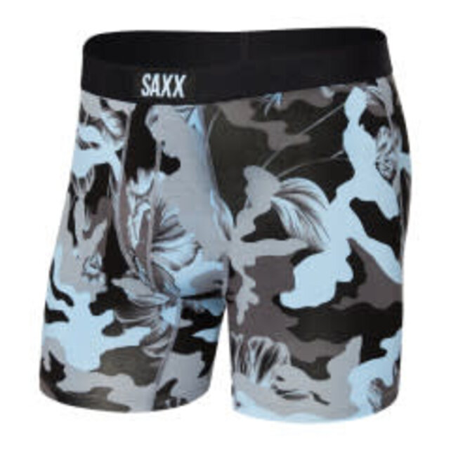 SAXX VIBE Boxer Brief - Camo Flora - Blue