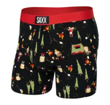 SAXX ULTRA Boxer Brief - Lets Get Toasted - Black