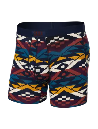 SAXX Vibe Boxer Brief - Asher Geo- Ocean Multi