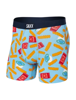 SAXX Vibe Boxer Brief - Cool Ranch - Light Blue