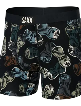 SAXX Vibe Boxer Brief - Friday Night Camo - Black