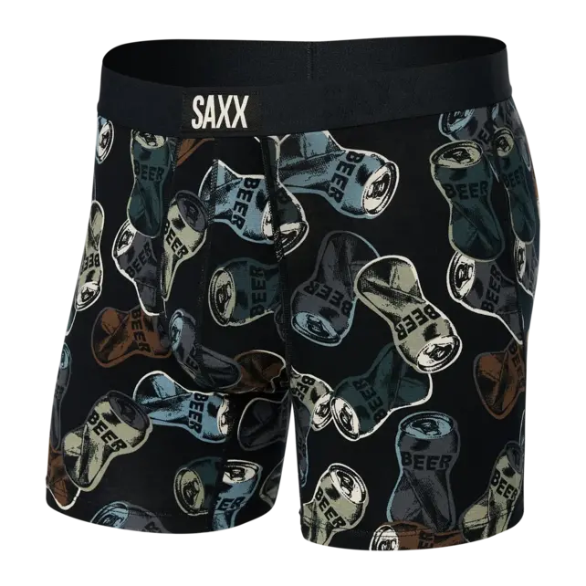 SAXX Vibe Boxer Brief - Friday Night Camo - Black