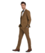 Tazzio Tazzio 1 Button-Peak Lapel-Wheat Suit-3 Piece
