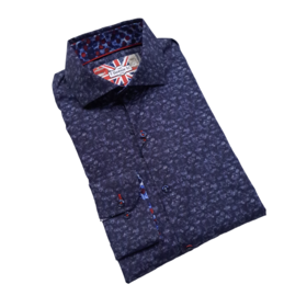 NAVY 7 DOWNIE ST. DRESS SHIRT-2235