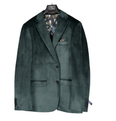 Soul Of London Velvet Touch Sport Coat - Green