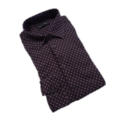 Horst Circle Pattern Sport Shirt - Burgundy Horst Circle Pattern Sport Shirt - Burgundy