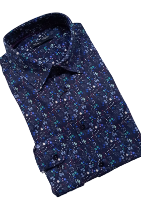 Horst Floral Pattern Sport Shirt - Multi