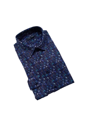Horst Floral Pattern Sport Shirt - Multi