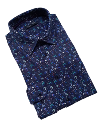 Horst Floral Pattern Sport Shirt - Multi