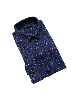 Horst Floral Pattern Sport Shirt - Multi