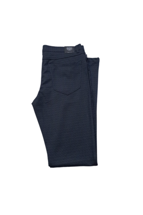 Horst Houndstooth Casual 4 Pocket Pants - Navy