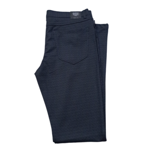 Horst Houndstooth Casual 4 Pocket Pants - Navy
