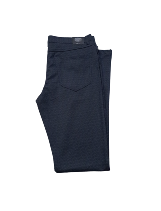 Horst Houndstooth Casual 4 Pocket Pants - Navy