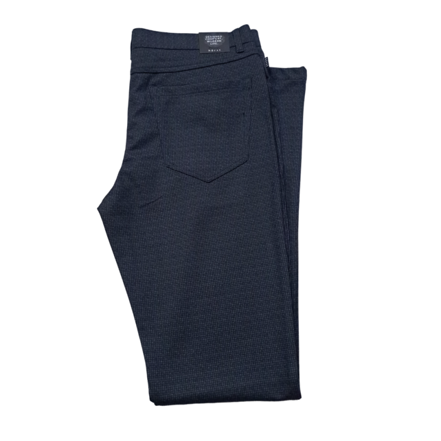 Horst Houndstooth Casual 4 Pocket Pants - Navy Horst Houndstooth Casual 4 Pocket Pants - Navy