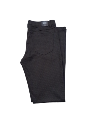 Horst Houndstooth Casual 4 Pocket Pants - Brown