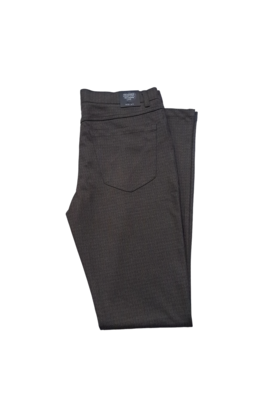 Horst Houndstooth Casual 4 Pocket Pants - Taupe