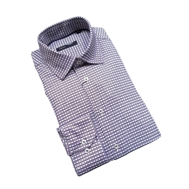 Horst Pattern Soft Dress Shirt - Multi